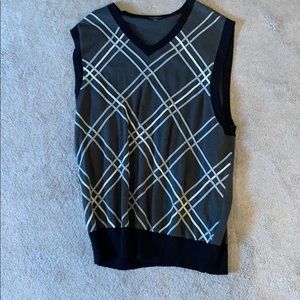 Argyle sweater vest